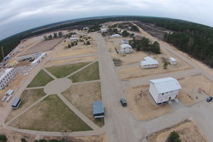 Pabradės poligone baigiamas statyti unikalus kompleksas kariams