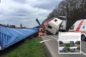 Prieš „Via Baltica“ paralyžiavusią avariją – policijos įspėjimas