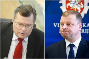 Du buvę ministrai neišsiteko sąraše