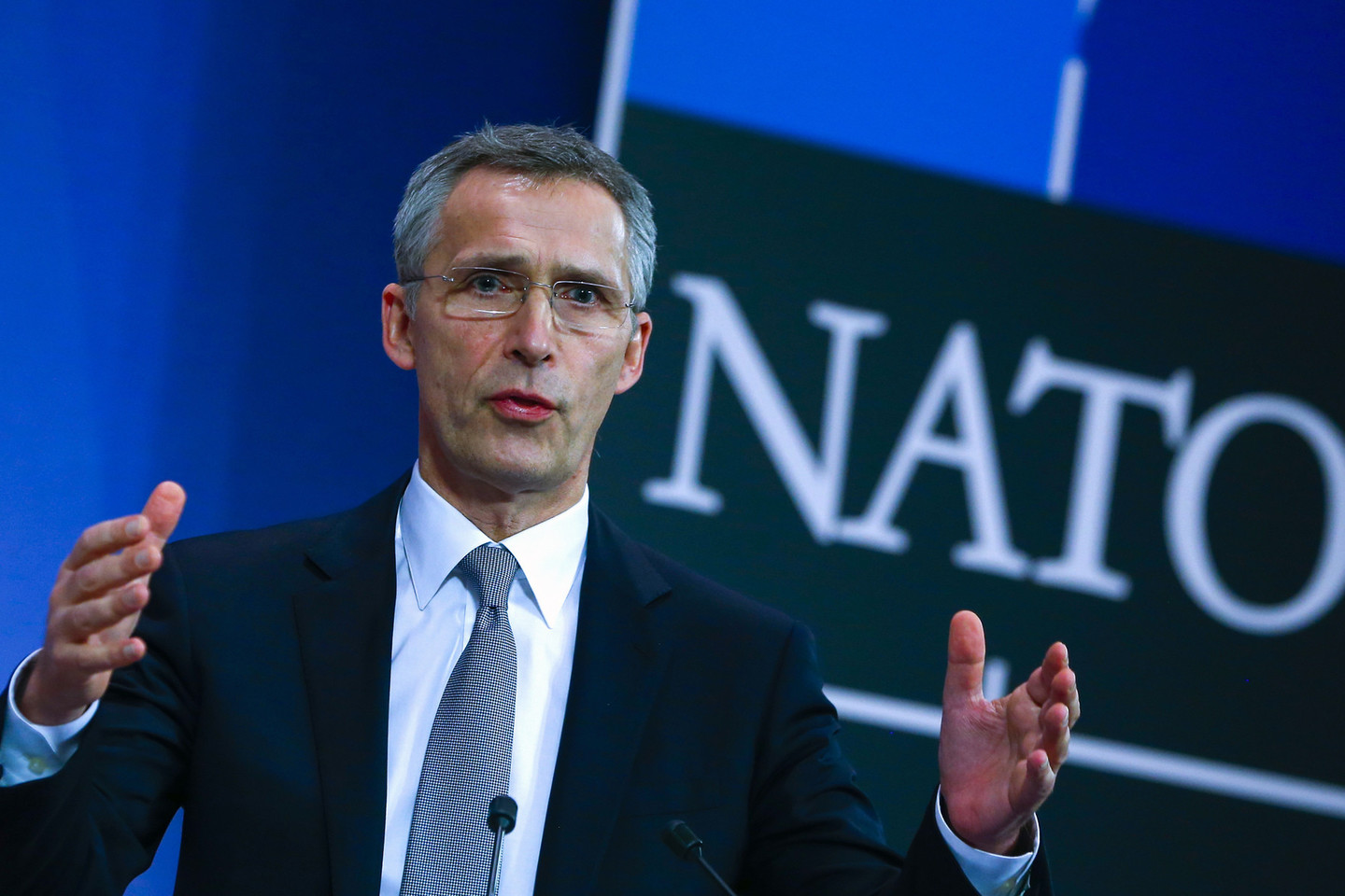 Prieš tiesioginių pokalbių atnaujinimą NATO apkaltino Rusiją rizikingais manevrais Baltijos jūroje aštrinant įtampą tarp abiejų šalių.