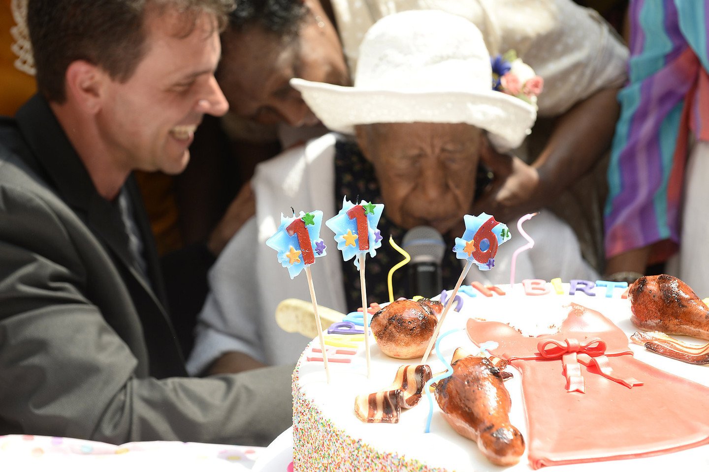 Seniausia pasaulyje moteris S.M.Jones šią vasarą turėtų švęsti 117-ąjį gimtadienį.<br>ViDA Press nuotr.