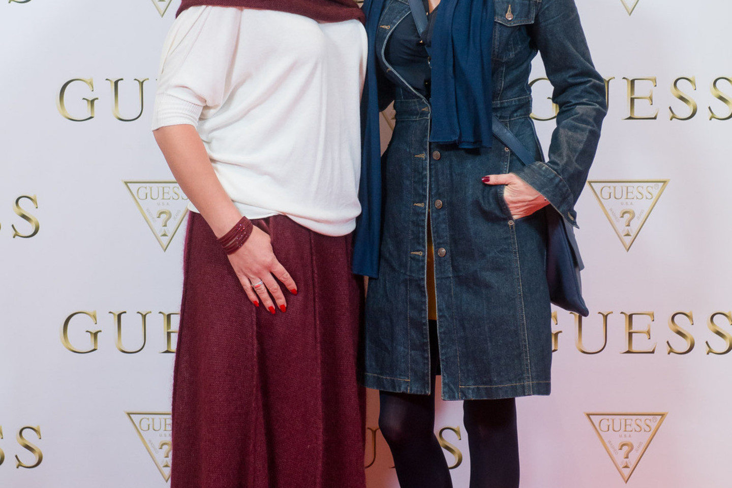 Grožio klinikos vadovė Nora Lapinskienė (dešinėje) ir dizainerė Milda Bordeaux.<br>J.Stacevičiaus nuotr.