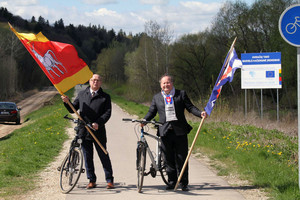 Kauno miestą ir rajoną sujungė naujas dviračių takas