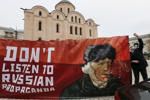 Ukrainiečiai nebematys rusiškų kino filmų ir televizijos laidų