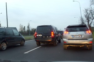 Išvydusi spūsties priežastį, vairuotoja vos nesprogo iš pykčio