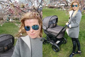 Rūta Mikelkevičiūtė keturių mėnesių sūnų jau pažindina su gamta