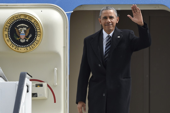 B. Obama Vokietijoje kovos dėl svarbios sutarties