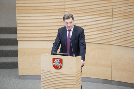 Premjeras žada sprendimus dėl NŽT vadovo konkurso laimėtojos