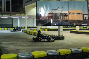 Legendiniame Vilniaus pastate atidarė naują kartodromą