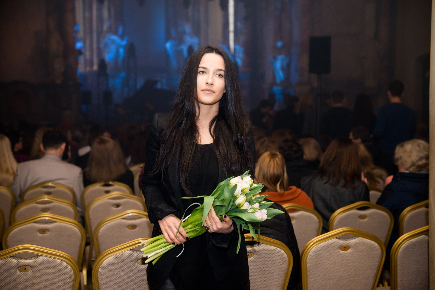 Vilniaus Šv. Kotrynos bažnyčioje Erica Jennings surengė solinį koncertą, pažymintį naujo jos karjeros etapo pradžią.<br>J.Stacevičiaus nuotr.