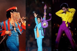 Popmuzikos žvaigždė Prince'as stebino ir ryškiu stiliumi