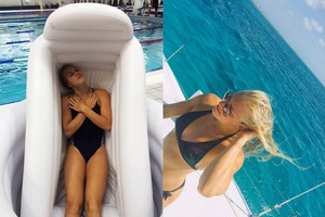 Rūtai Meilutytei didžiausias malonumas – padrybsoti paplūdimyje
