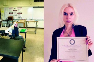 Teisininkės diplomą gavusi S. Milinytė tėvo pėdomis sekti nežada