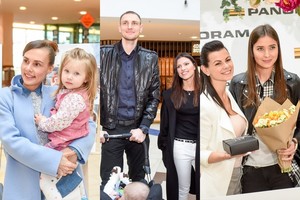 „Mamų radijo“ gimtadienyje – garsios mamos su vaikais