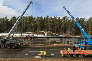 Magistralėje Vilnius-Panevėžys šią naktį bus stabdomas eismas