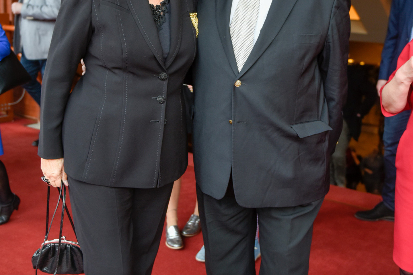 Čilės garbės konsulas Lietuvoje, verslininkas Rimtautas Vizgirda su žmona Birute.<br>D.Umbraso nuotr.