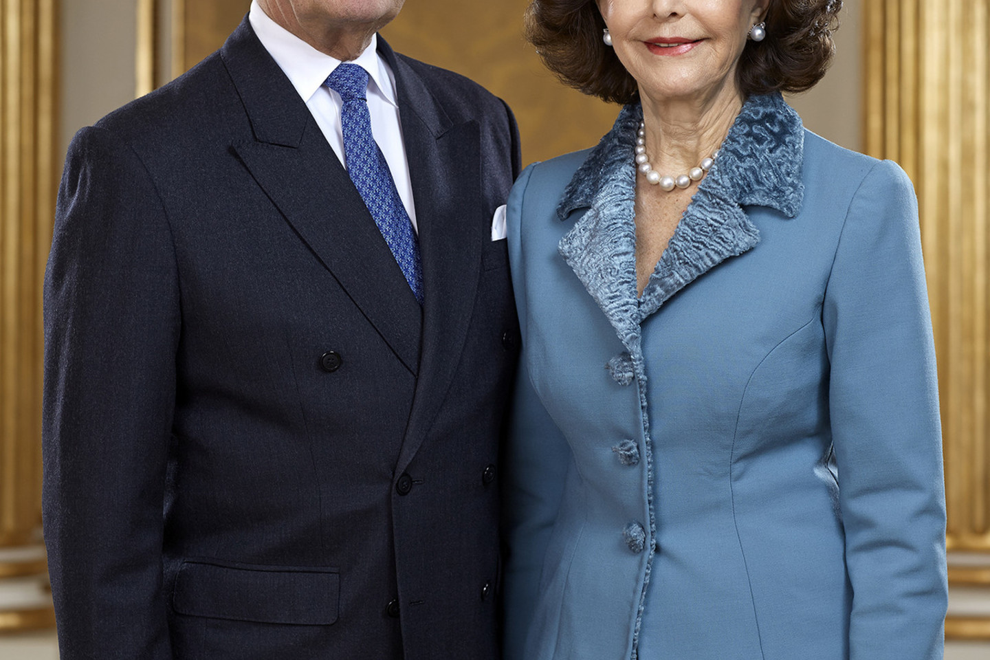 Švedijos karalius Carlas XVI Gustafas su žmona Silvia.<br>Švedijos karališkųjų rūmų nuotr.
