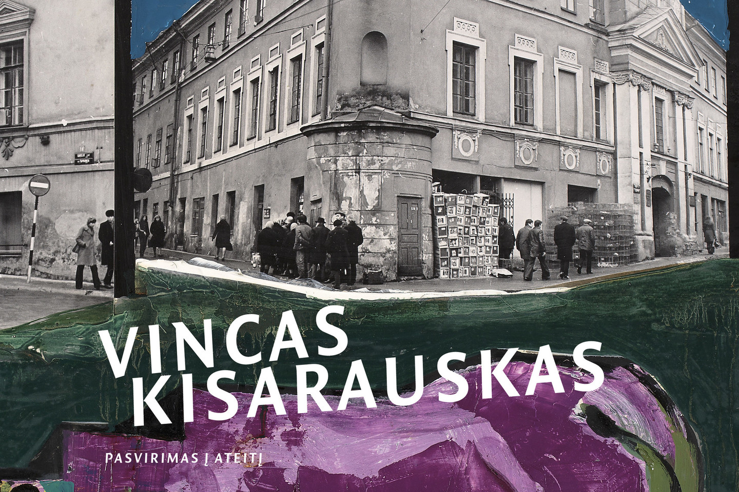 Albumo apie V.Kisarauską viršelį kūrė dailininkas Jokūbas Jacovskis<br>Nuotr. iš asmeninio albumo