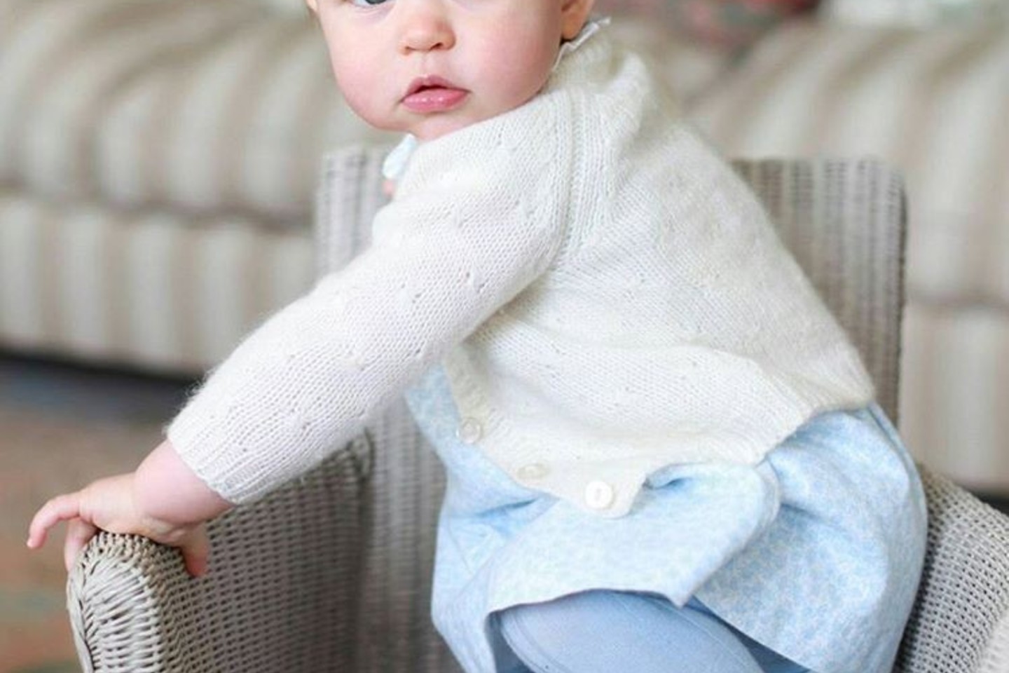 Princesė Charlotte gegužės 2-ąją švęs pirmąjį gimtadienį.<br>Kembrižo kunigaikštienės Catherine nuotr.