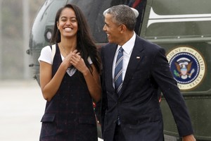 Baracko Obamos dukra Malia studijas atidės metams