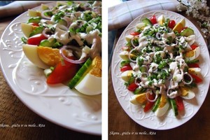 Silkės mėgėjams patiks: spalvingos ir gaivios salotos