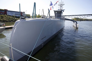 Girdėjote apie bepiločius lėktuvus? JAV pristatė laivą be įgulos