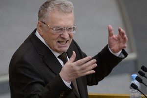 Kraupiausios V. Žirinovskio fantazijos jau tampa Rusijos tikrove
