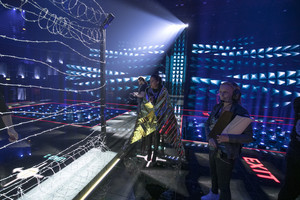 „Eurovizijoje“ – spygliuota viela ir nerimas dėl pabėgėlių