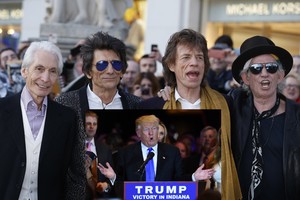 „The Rolling Stones“ draudžia Trumpui naudoti jų muziką