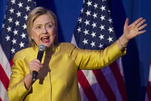 Hillary Clinton gali tekti duoti parodymus