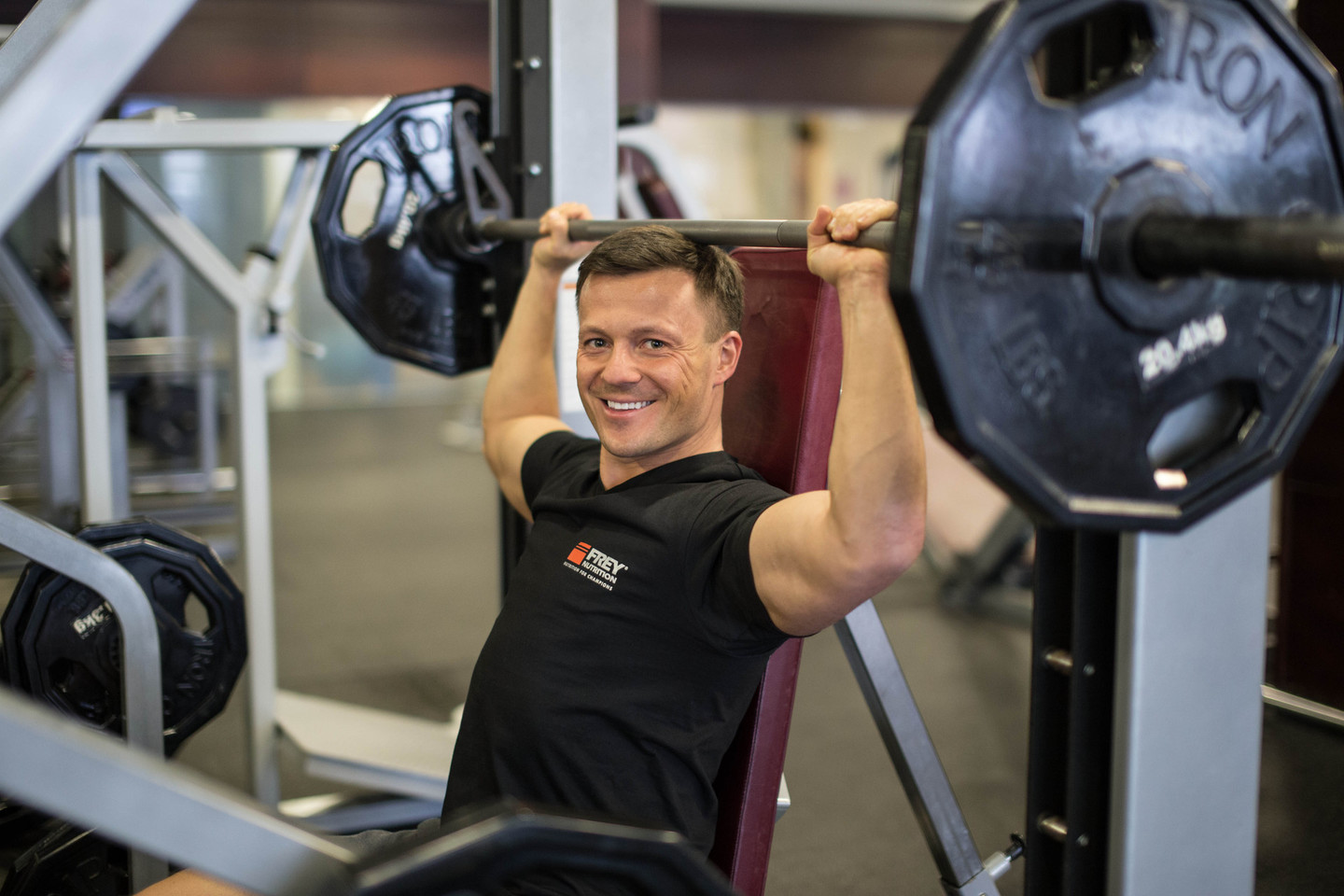 P.Ratkevičius – Europos ir „Arnold Classic“ turnyro čempionas.<br>Simonos Kuzminskaitės nuotr.
