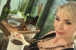 Naujo buto nuosavą terasą Natalija Bunkė ketina paversti sodu