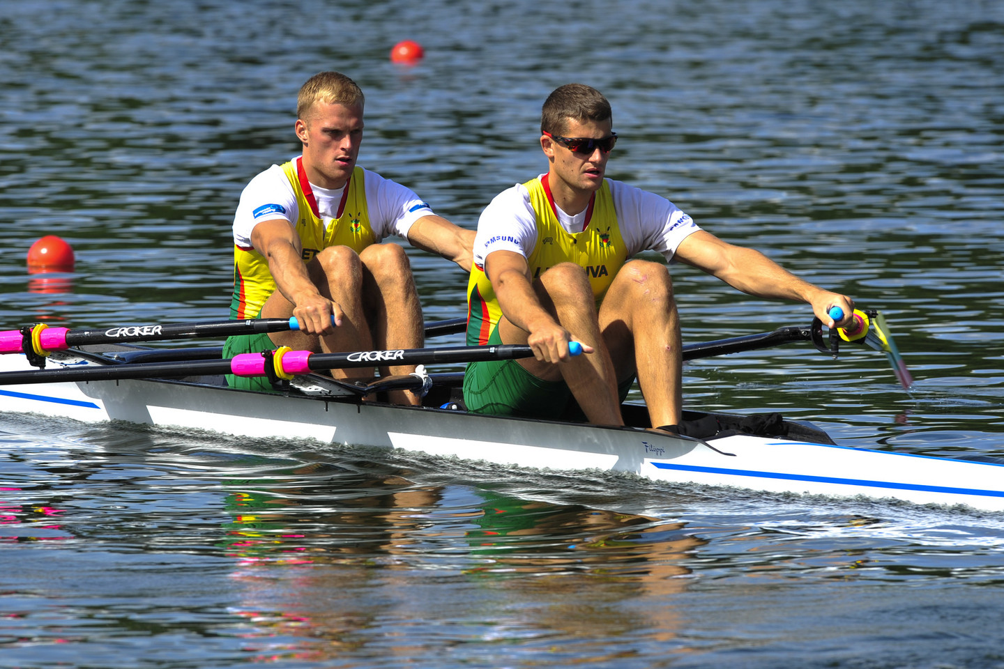 Rolandas Maščinskas ir Saulius Ritteris Europos čempionato nugalėtojų titulu džiaugėsi dukart.