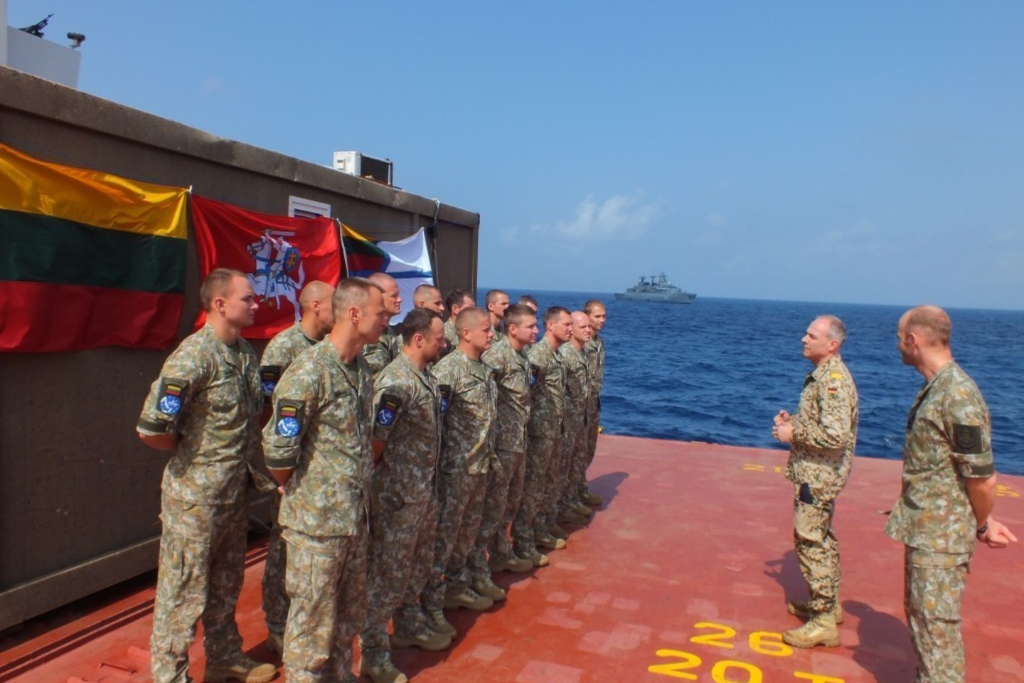 Kariai užtikrina, kad Somalio žmonėms skirta humanitarinė pagalba saugiai pasiektų tikslą.