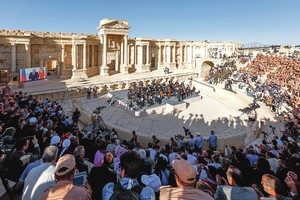Kremliaus maestro atskubėjo į egzekucijų vietą Palmyroje