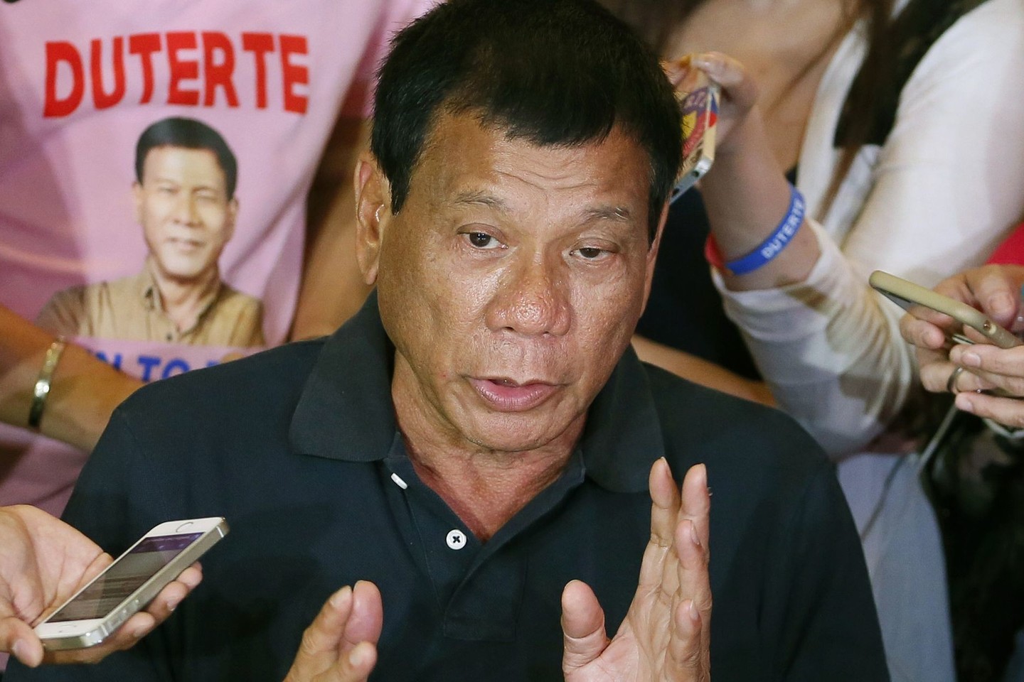 R.Duterte – rinkimų favoritas.