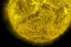 Pamatykite: Merkurijaus kelionė Saulės disku