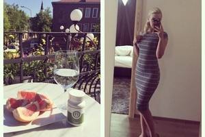 Neseniai pagimdžiusi Monika Šedžiuvienė atrodo nepriekaištingai