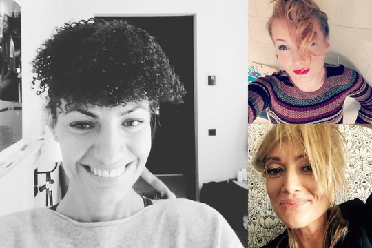 „Lamos“ šukuosenomis pasipuošę lietuviai serga už D. Montvydą