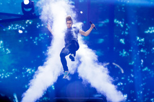 D.Montvydo pasirodymas „Eurovizijoje“ sužavėjo BBC žiūrovus