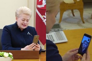 Išvyskite: Dalia Grybauskaitė paskambino Donatui Montvydui