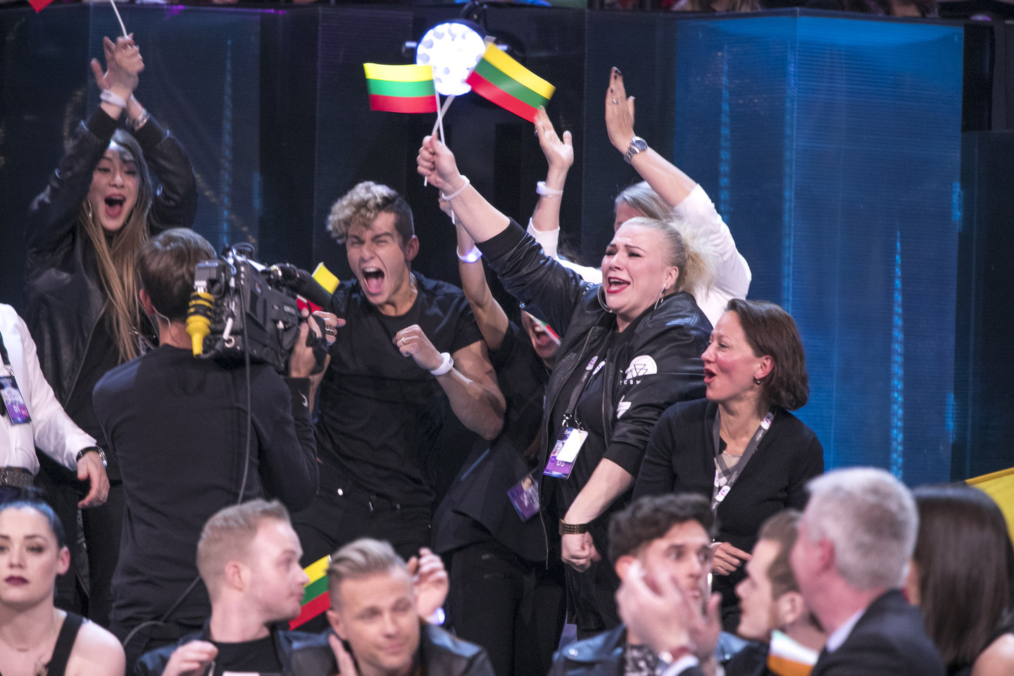 D.Montvydas jau antrą sykį pateko į „Eurovizijos“ finalą.<br>A.Puttingo nuotr.