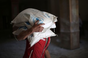 Pagalbą gabenusi vilkstinė nepasiekė apsiausto Damasko