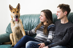 Iš prieglaudos šunį pasiėmusi pora: gyvenimas pasikeitė