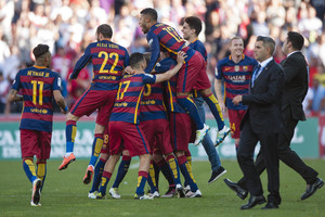 Ispanijos futbolo lygoje – čempioniškas „Barcelona“ finišas