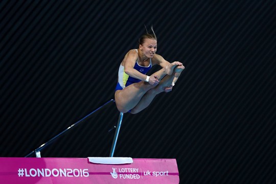Amerikiečių auginta šuolininkė į vandenį – dvylikta Europoje