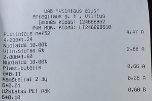 Pilstomo alaus pirkėjas ne visai suprato, už ką sumokėjo