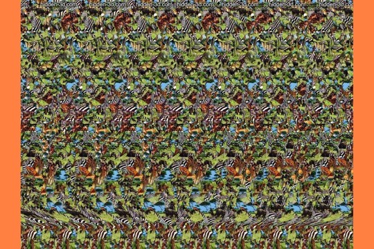 Ar įžiūrite dramblį? Geriausi būdai pamatyti stereogramas