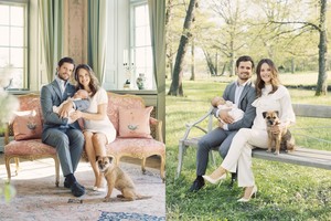 Princas Carlas Philipas paviešino jaukią naujagimio fotosesiją