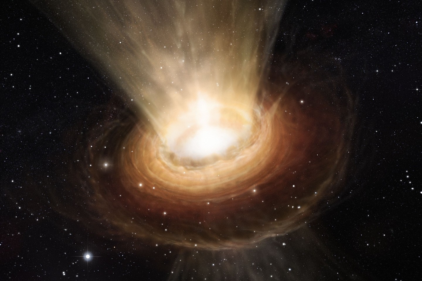 Juodosios skylės – vieni mistiškiausių Visatos objektų.<br>AFP/Scanpix nuotr.